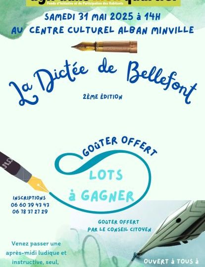 La dictée de Bellefont.