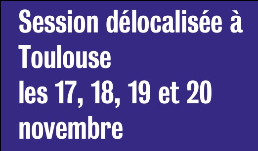 Session delocalisee