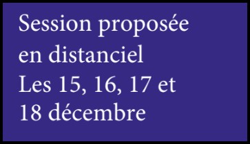 Session en distanciel